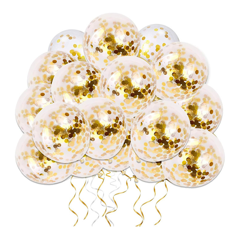 Metallic Balloons & Confetti Balloons